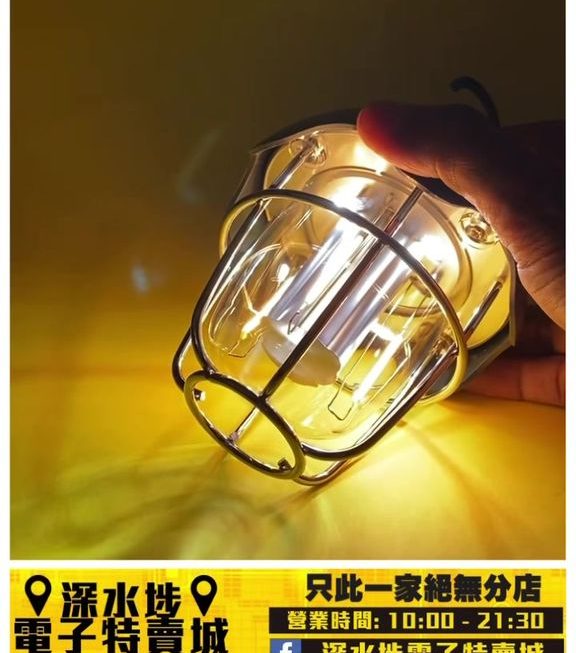 蛋殼款露營燈 ~$45