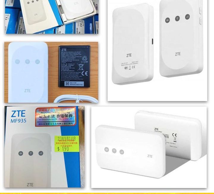 ZTE MF935 隨身WiFi  ~$ 190