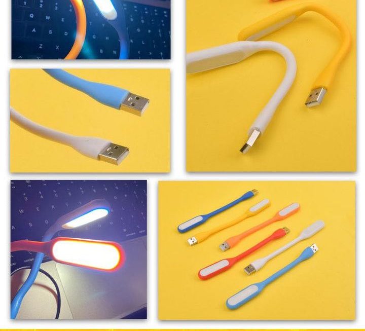 可彎曲式USB LED燈~$10/個