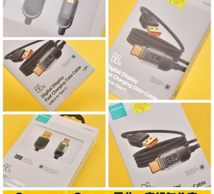 Joyroom.USB-A to TypeC數據充電線~$39