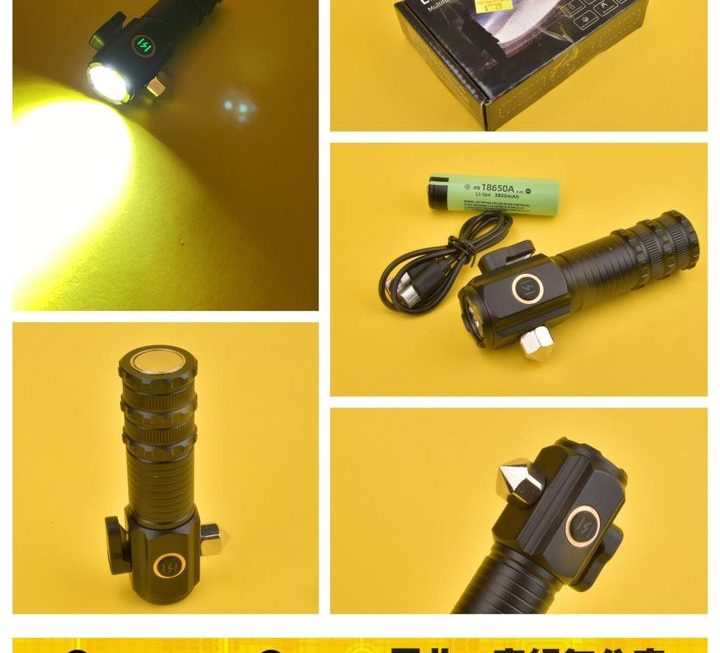 二合一強光手槌電筒~$45