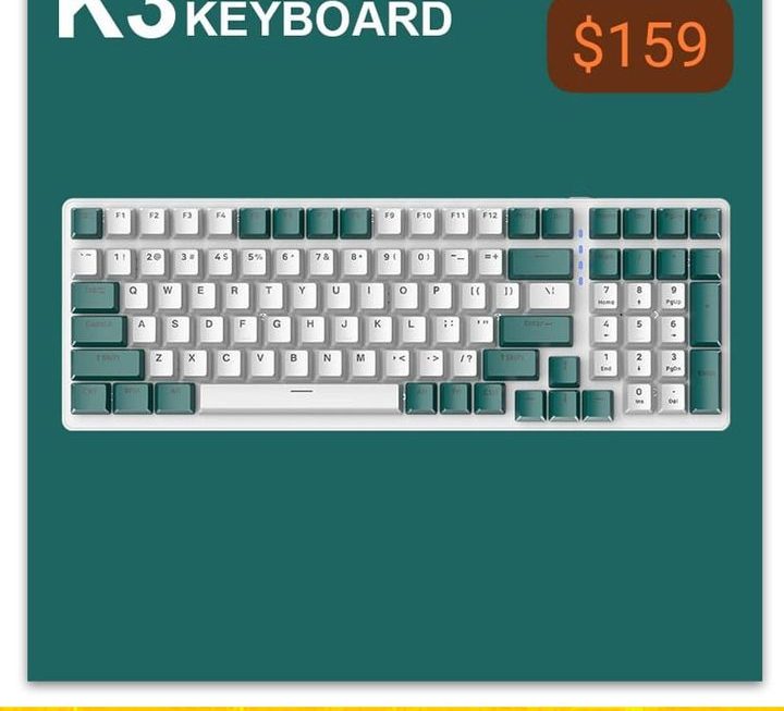 ZIYOULANG.K3發光鍵盤~$159