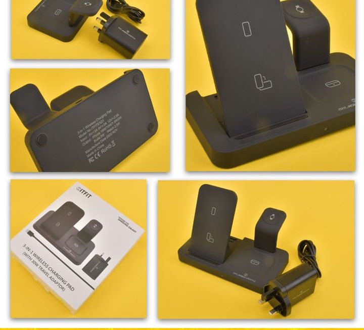 ITFIT三合一智能無線充電板~$59