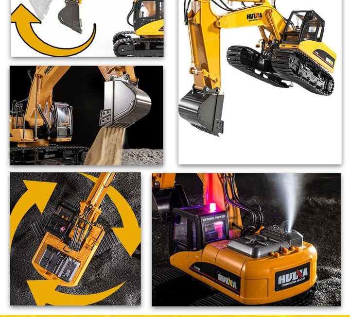 工程系列挖土機模型玩具仔～$259👷🏻‍♂️