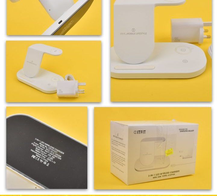 ITFIT三合一智能無線充電板~$59