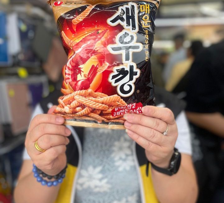 韓國￼香辣蝦條 $9