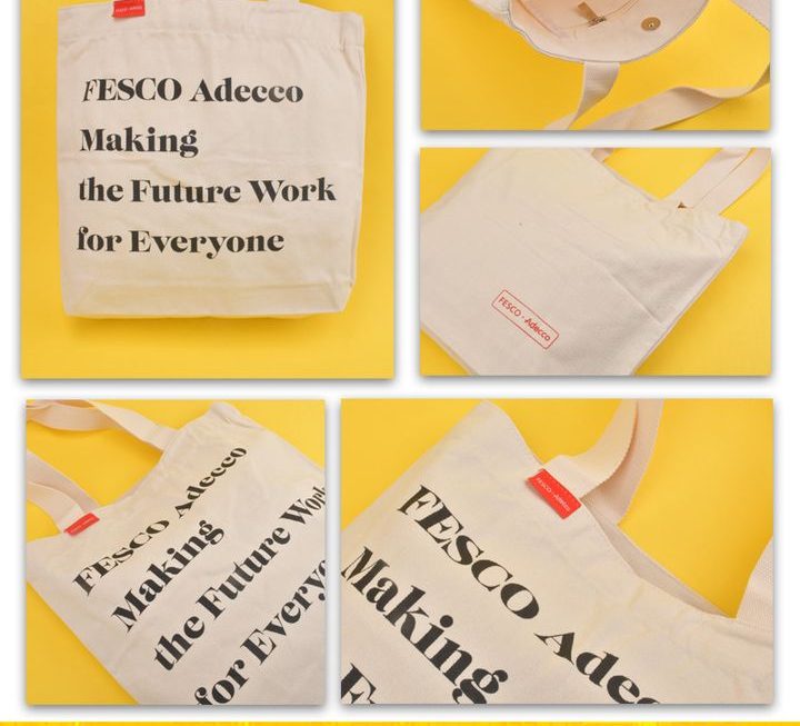 FESCO Adecco 帆布料環保袋 ~$10