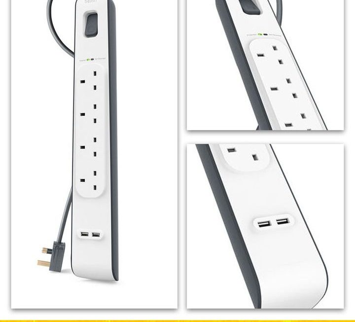 Belkin 4 位防雷保護拖板~$147