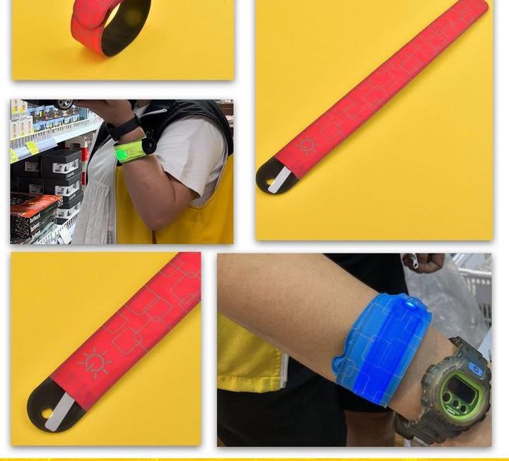 夜光啪啪啪LED手環 ～$9/ 條