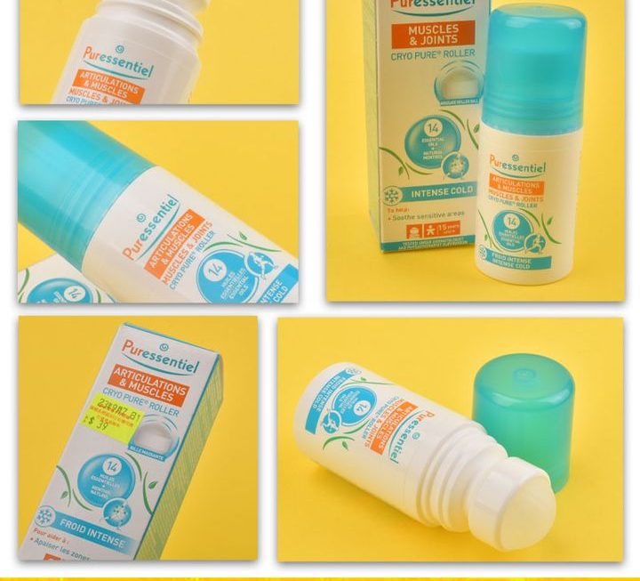 Puressentiel運動涼感滾珠~$39