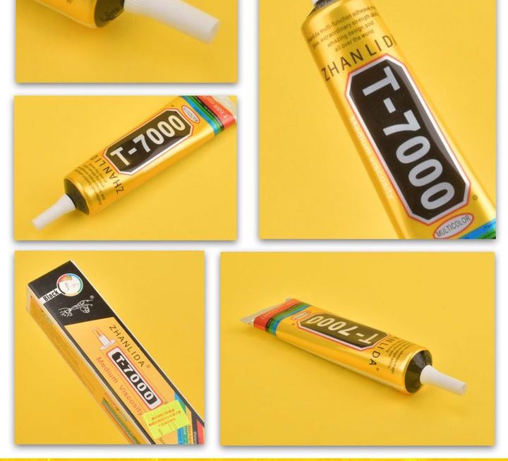T-7000黑色縫隙填充膠水~$10