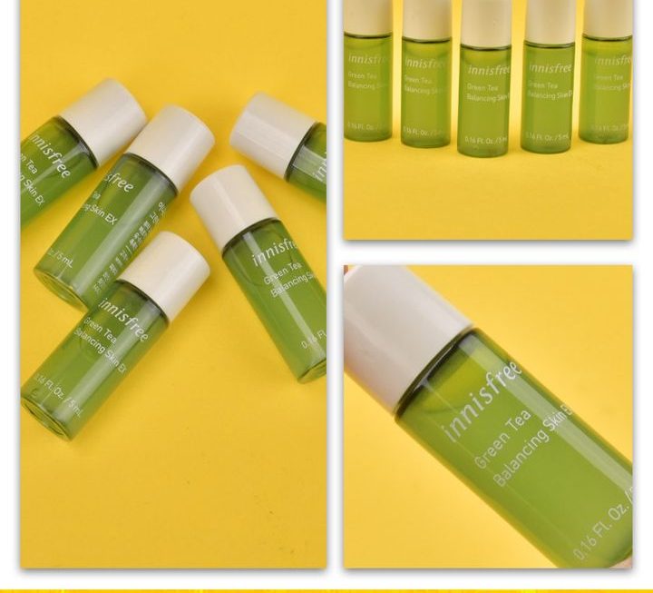 innisfree綠茶平衡肌膚~$9/套