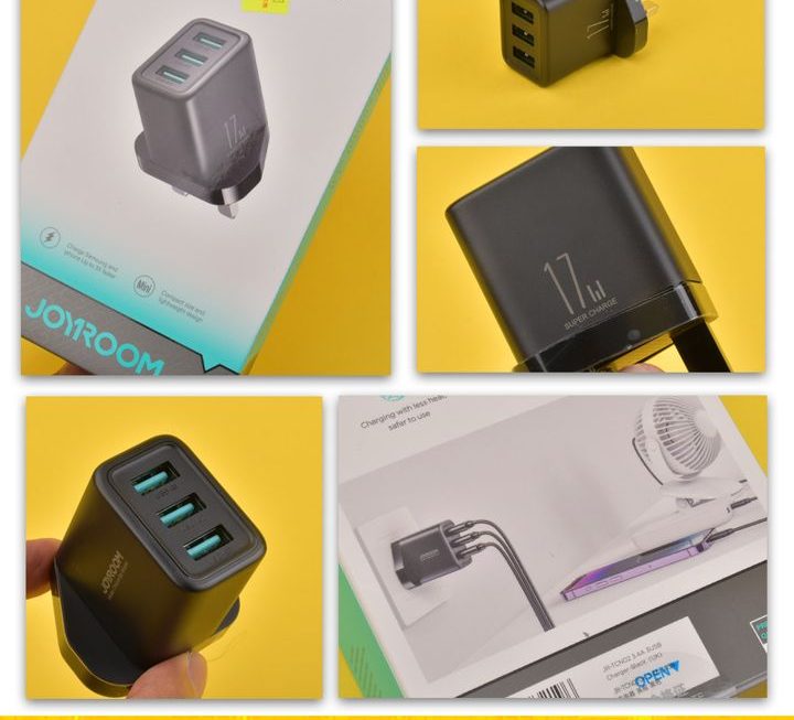 Joyroom 17W USB充電器 ~$39