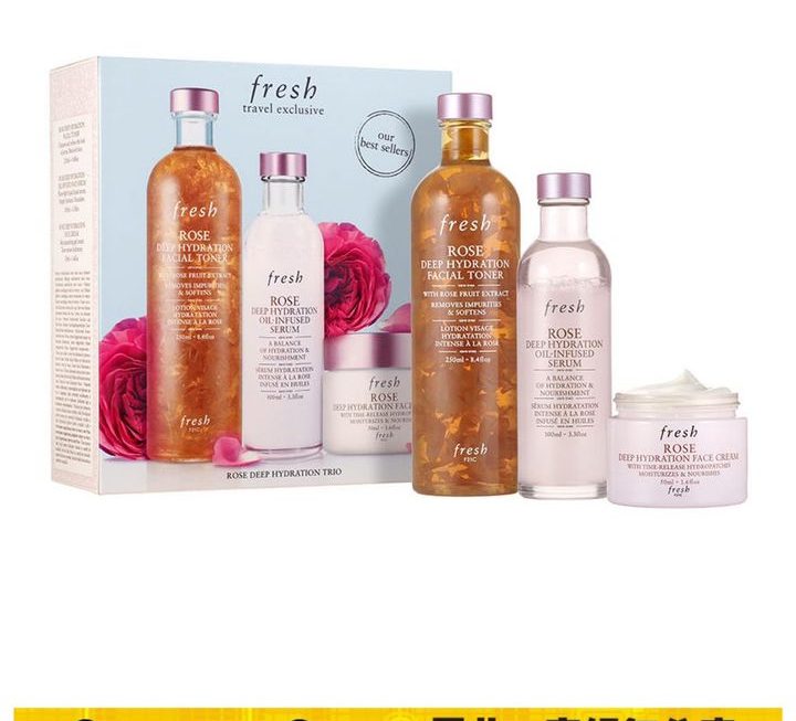 Fresh Rose 旅行護膚套裝~$399