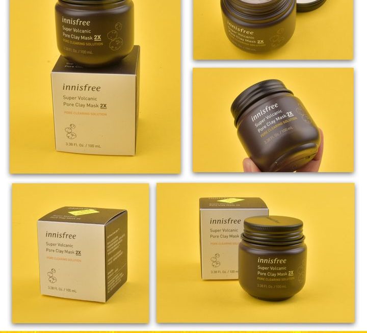 INNISFREE超級火山泥毛孔清潔緊實面膜 ～$49