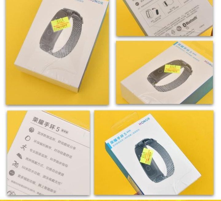 榮耀手環5~$119