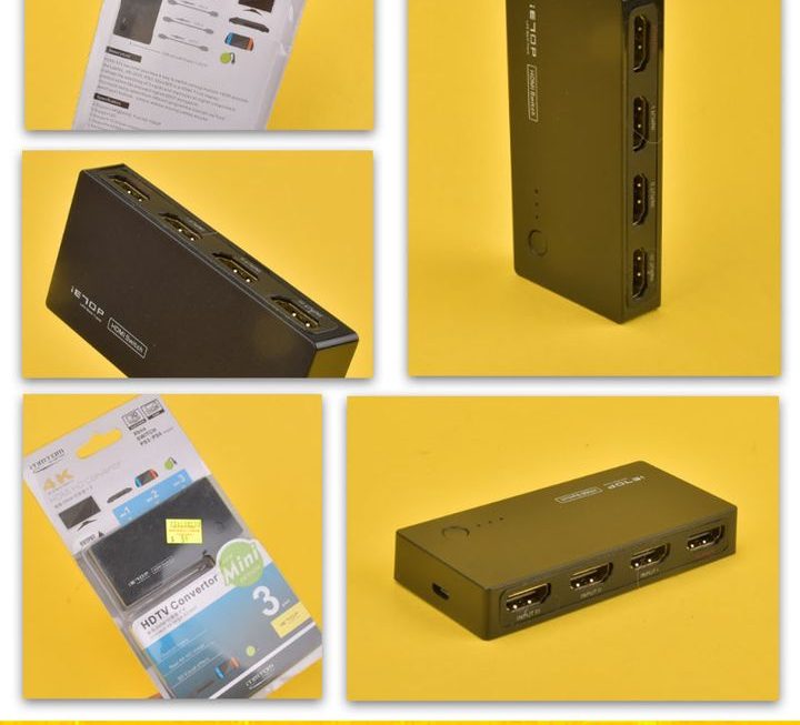 iETOP 3位HDMI分線器~$59
