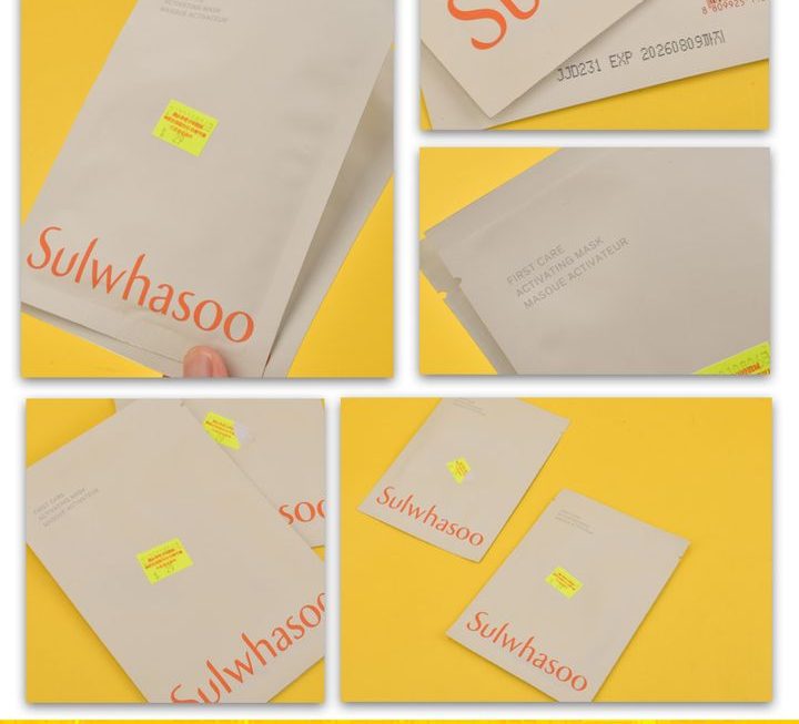 Sulwhasoo面膜~$29