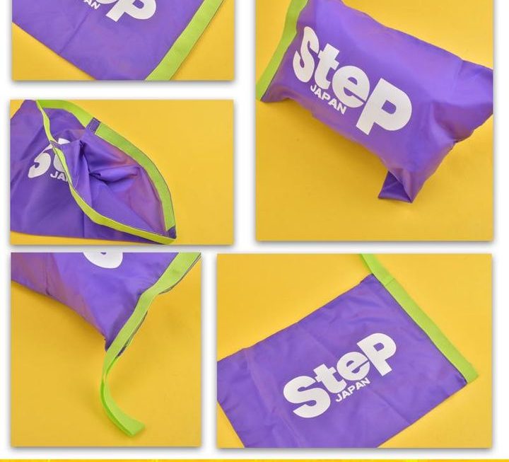 Step Japan 尼龍料鞋袋~$3