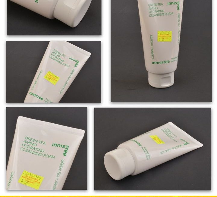 innisfree綠茶保濕氨基酸潔面膏~$55