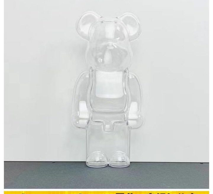 BearBrick透明保護殼~$25