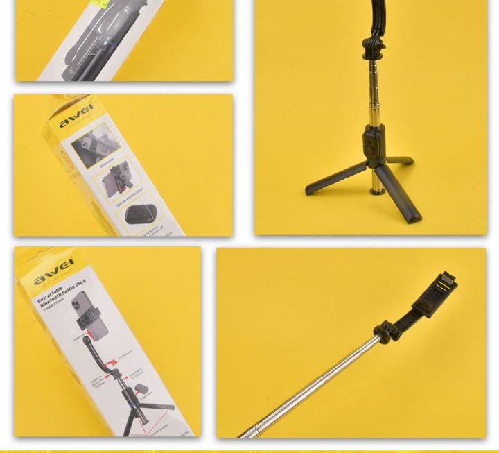 Awei.X49手機專用伸縮自拍器~$45