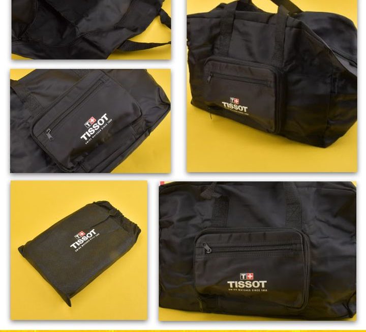 TISSOT摺疊式輕便旅行手提袋~$15