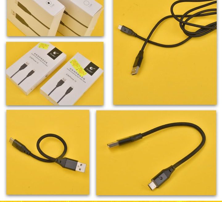 gulikit數據充電線~$9(1.2m)，$5(0.2m)