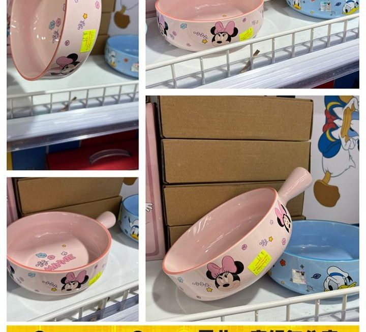 Disney主題圖案陶瓷鍋~$29/款