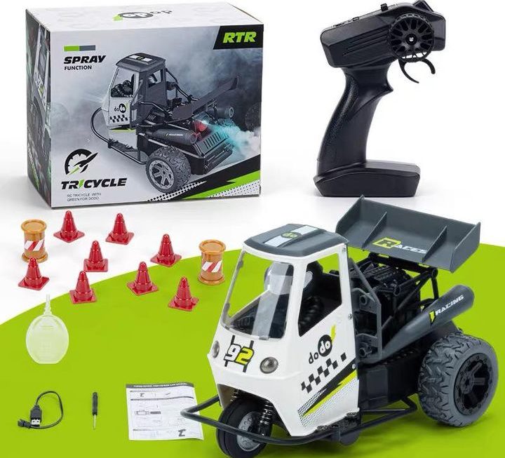 Spray function高速三輪遙控車仔~$119