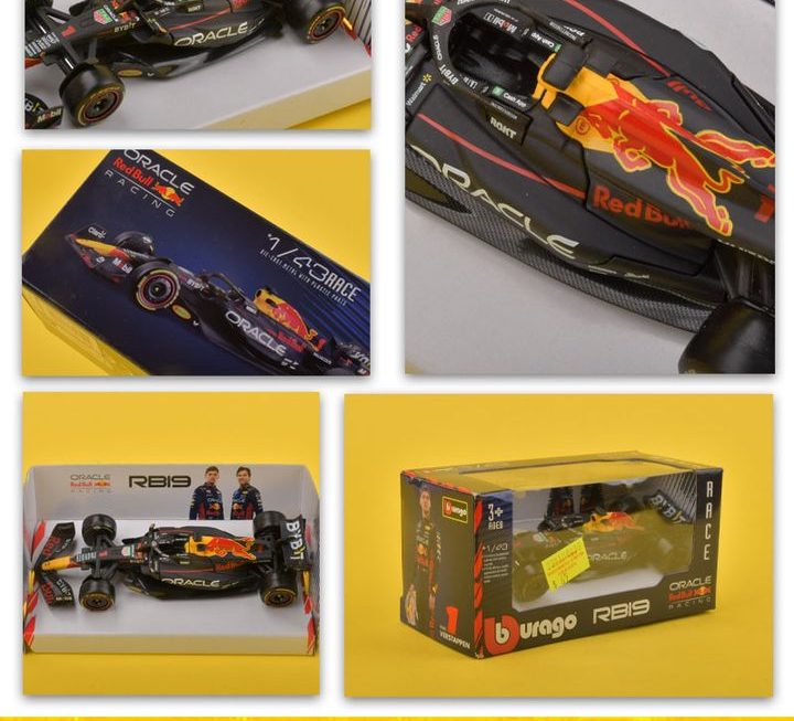 ORALE紅牛賽車模型~$69