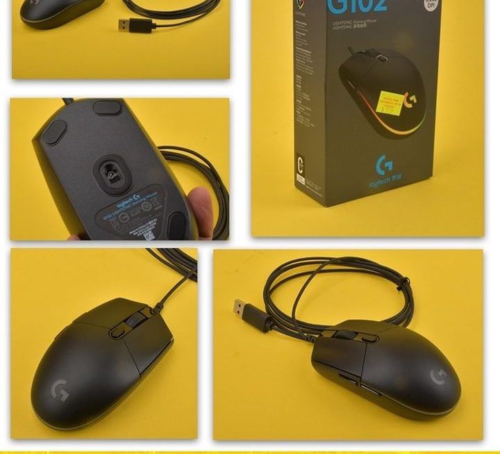 Logitech.G102發光有線滑鼠 ~$129