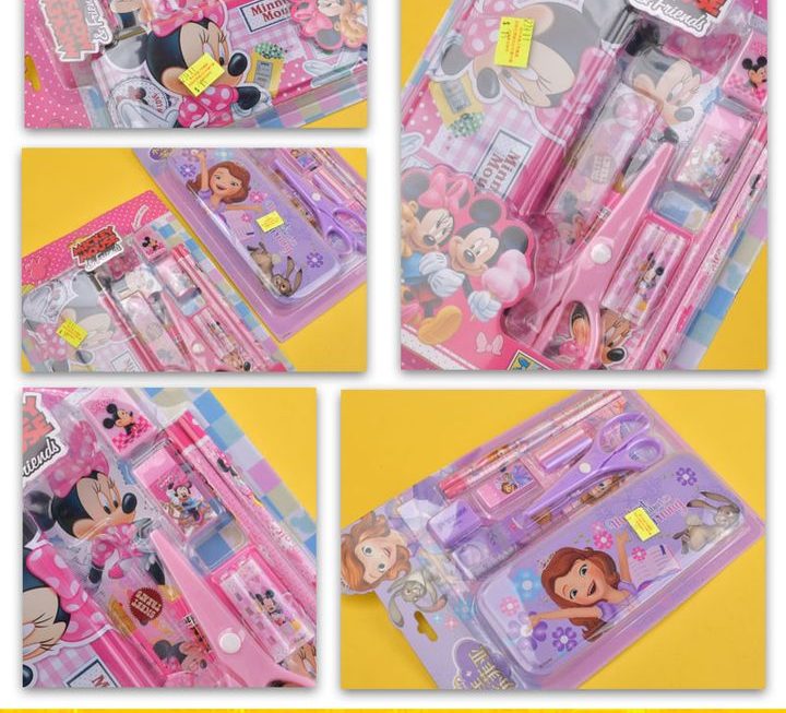 Disney主題文具套裝~$15