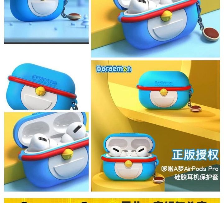 多啦a夢造型耳機AirPods套~$39