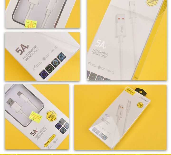 FONENG.X67數據充電線~$19