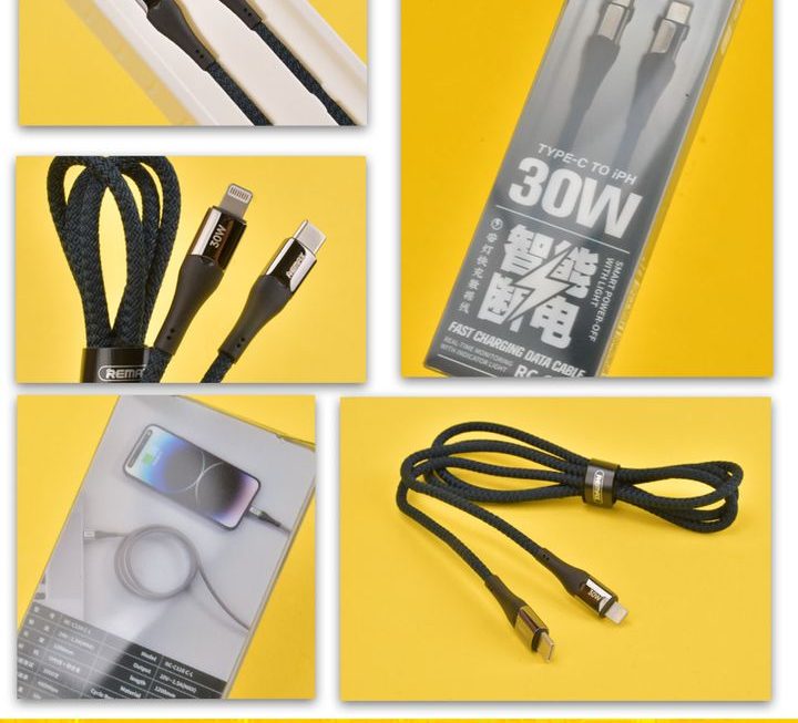 Remax USB 數據充電線 ~$29