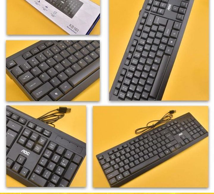 AOC KB161有線鍵盤~$25