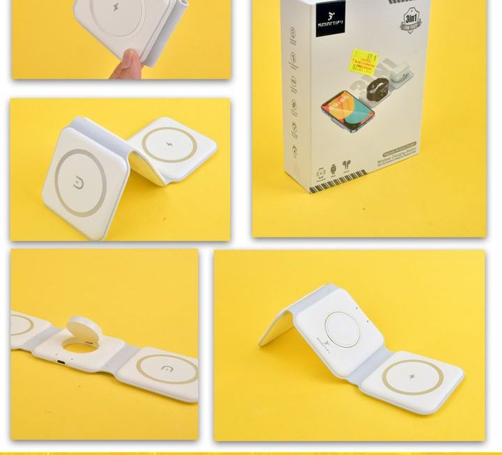 Smartify 3合1 摺疊式無線充電器 ~$69