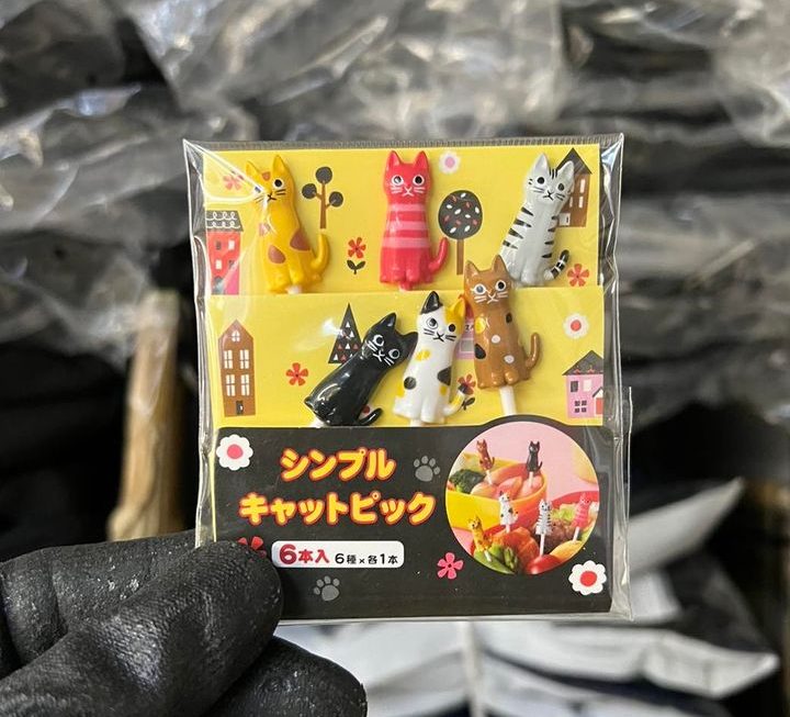 貓貓火車便當(?)膠籤～$19