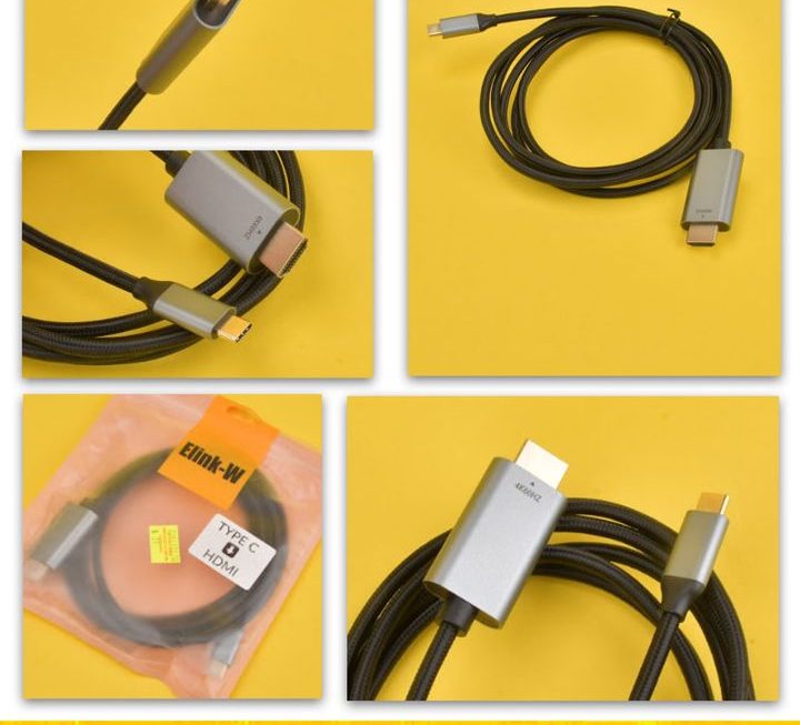 USB Type C 轉 HDMI 視頻線 ~$39