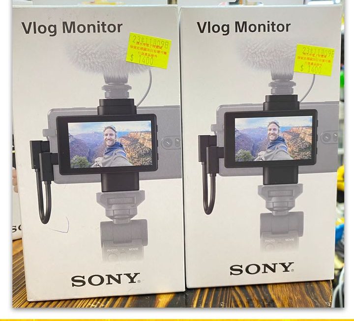 Sony Vlog Monitor屏幕手柄套裝~$1400