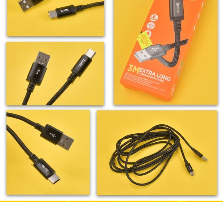 hoco.X91數據充電線~$25