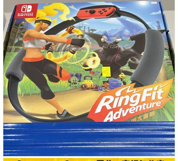 Nintendo Switch 健身環大冒險 $400