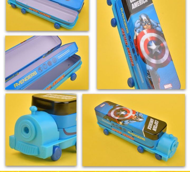 Captain America圖案靚靚筆盒仔~$15
