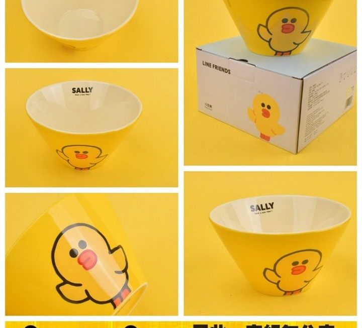 Line Friends主題莎莉餐具碗~$39/隻
