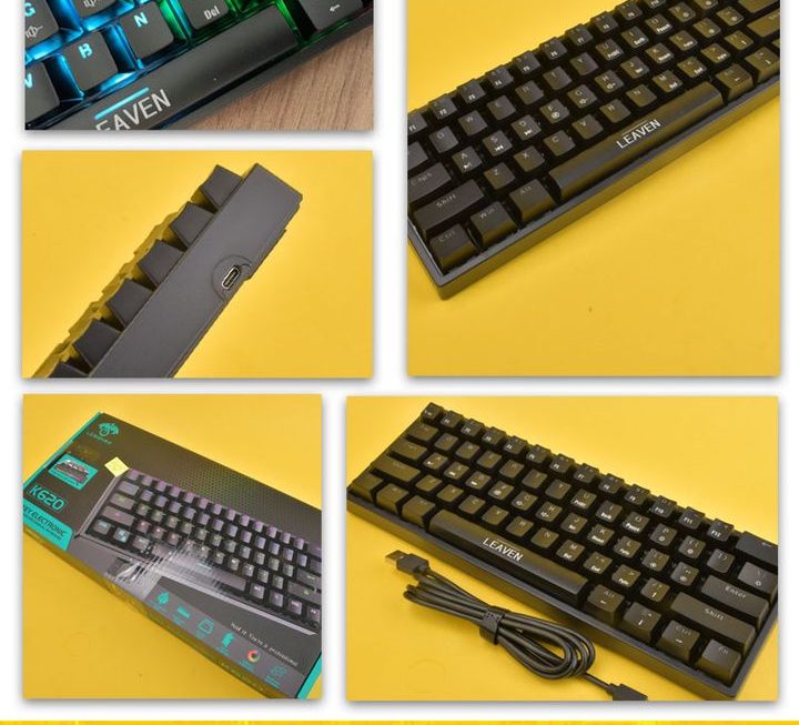 K620電競式有線發光鍵盤~$99