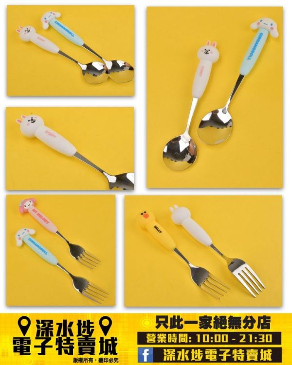 卡通主題匙羹~$9/支 - 深水埗電子特賣城