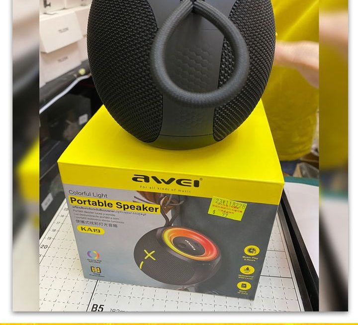 awei.KA19藍芽喇叭器~$99