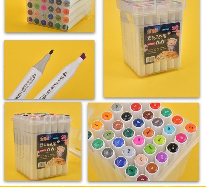 36色雙頭marker 筆 ~$35