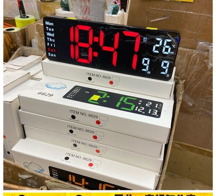 LCD數字電子鐘~$99
